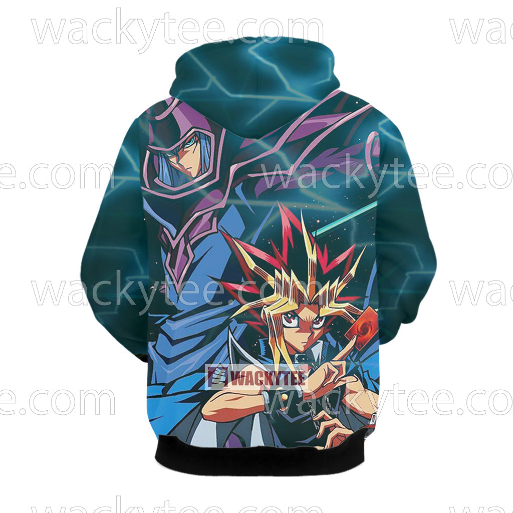 Yu Gi Oh! Yami Yugi And Dark Magician Unisex 3D T-shirt