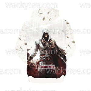 Assassin's Creed Brotherhood Ezio Auditore 3D Hoodie