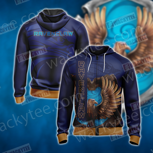 Ravenclaw - The Cleverest Harry Potter Zip Up Hoodie