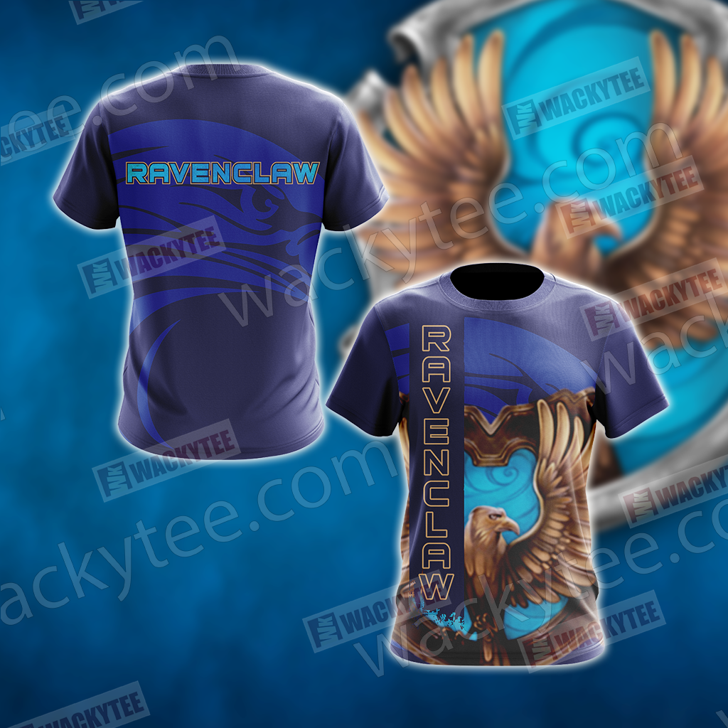 Ravenclaw - The Cleverest Harry Potter Unisex 3D T-shirt   