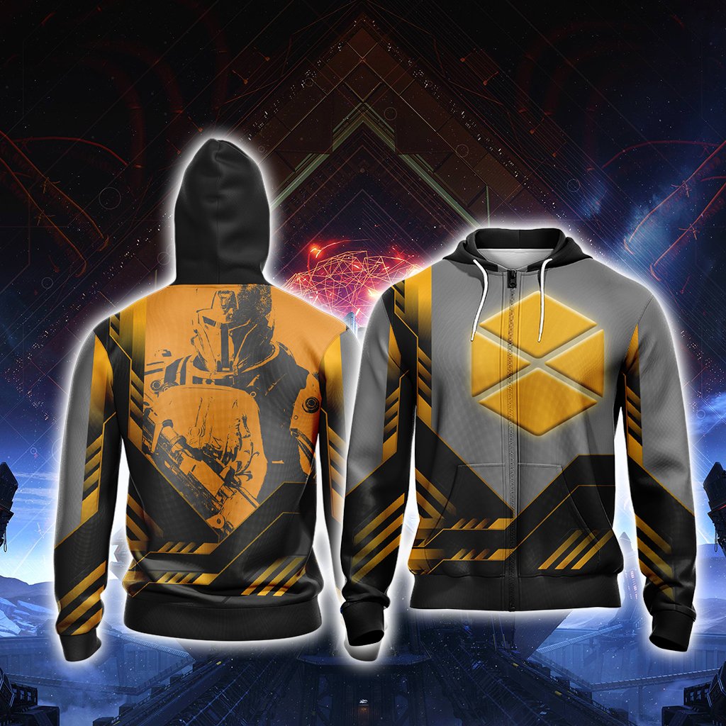 Destiny - Titan New Look Unisex 3D T-shirt Zip Hoodie