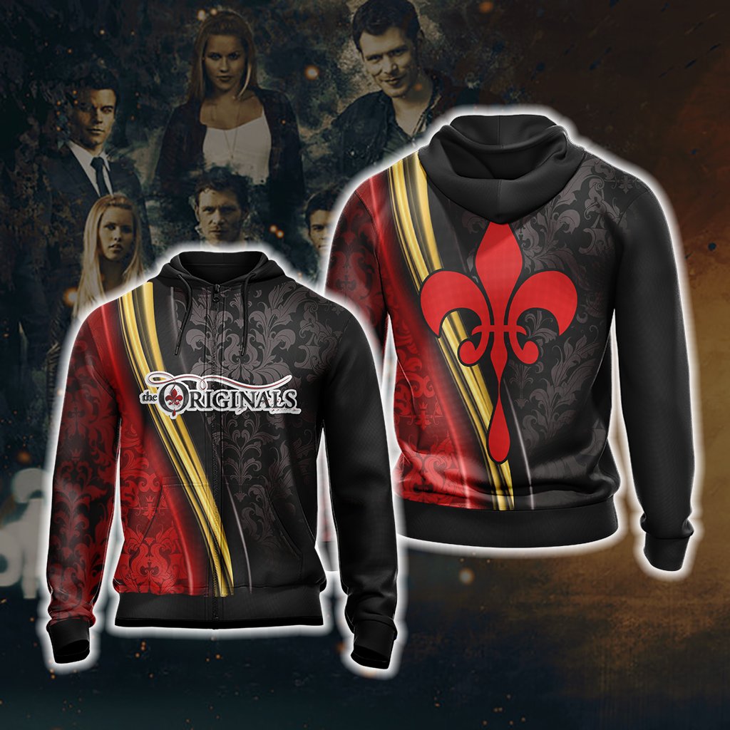 The Originals New Style Unisex 3D T-shirt Zip Hoodie