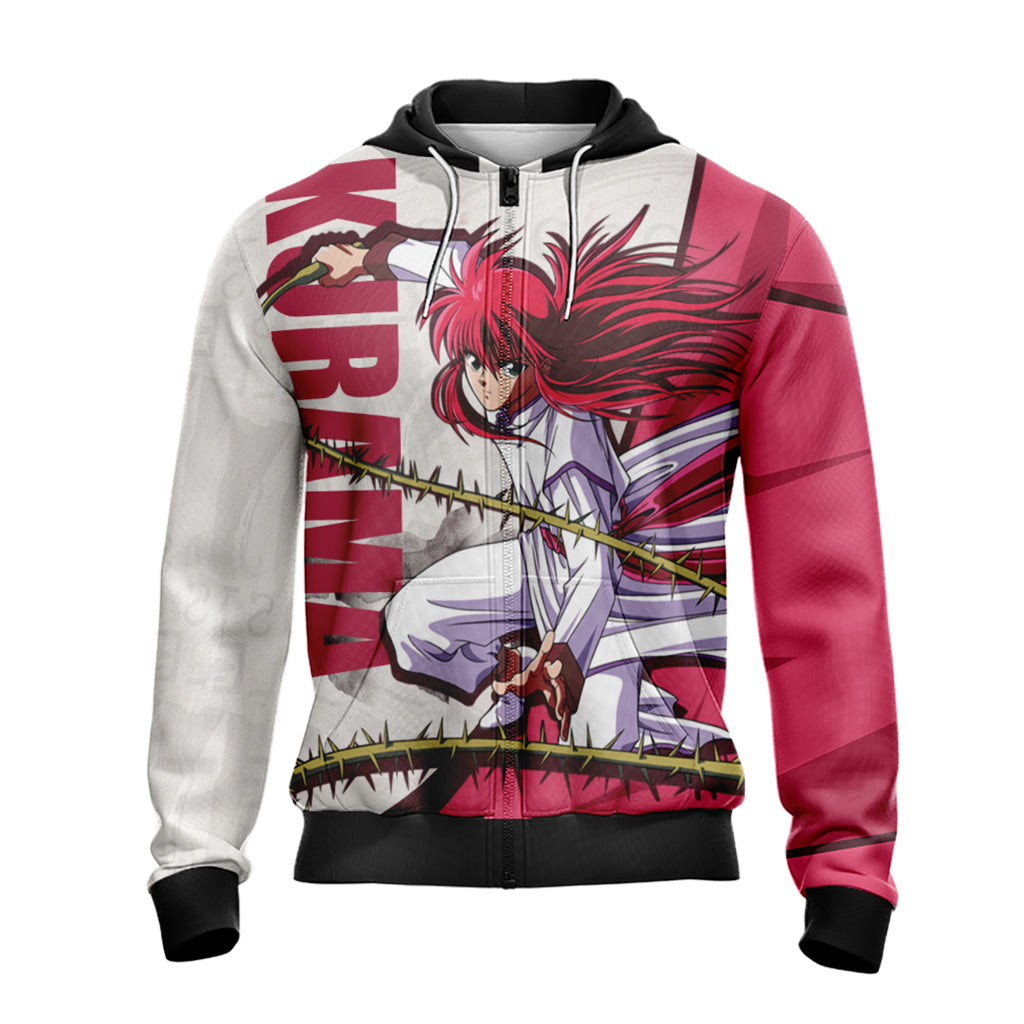 Yu Yu Hakusho Kurama Unisex 3D T-shirt