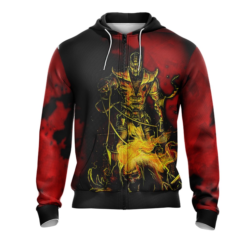 Mortal Kombat Scorpio Unisex 3D T-shirt