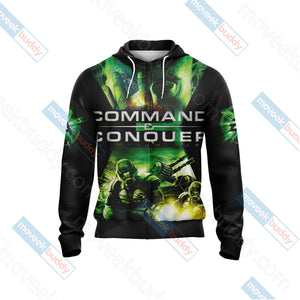 Command & Conquer-Tiberium Unisex 3D T-shirt   