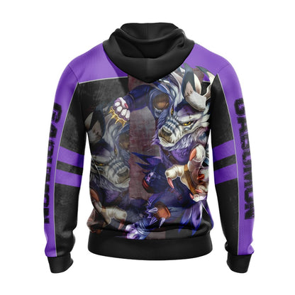 Digimon Gabumon Unisex 3D T-shirt
