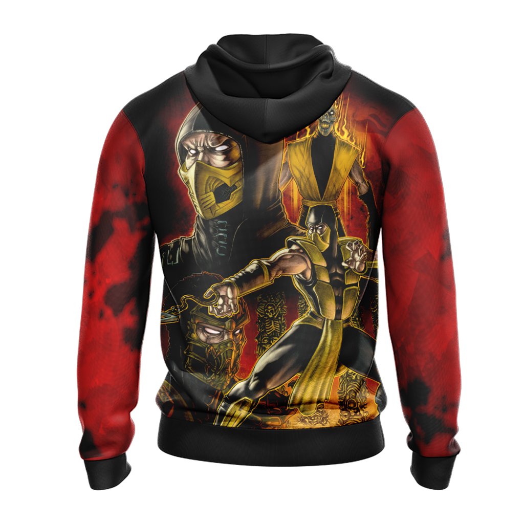 Mortal Kombat Scorpio Unisex 3D T-shirt