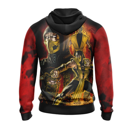 Mortal Kombat Scorpio Unisex 3D T-shirt