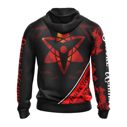 Naruto - Sasuke Uchiha New Style Unisex 3D T-shirt