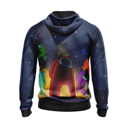 Among us - Friends 3D T-shirt