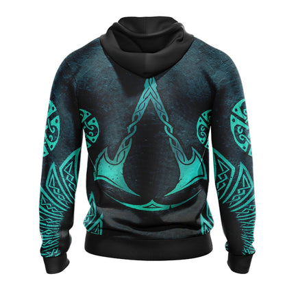 Assassin's Creed Valhalla Unisex 3D T-shirt Zip Hoodie Pullover Hoodie