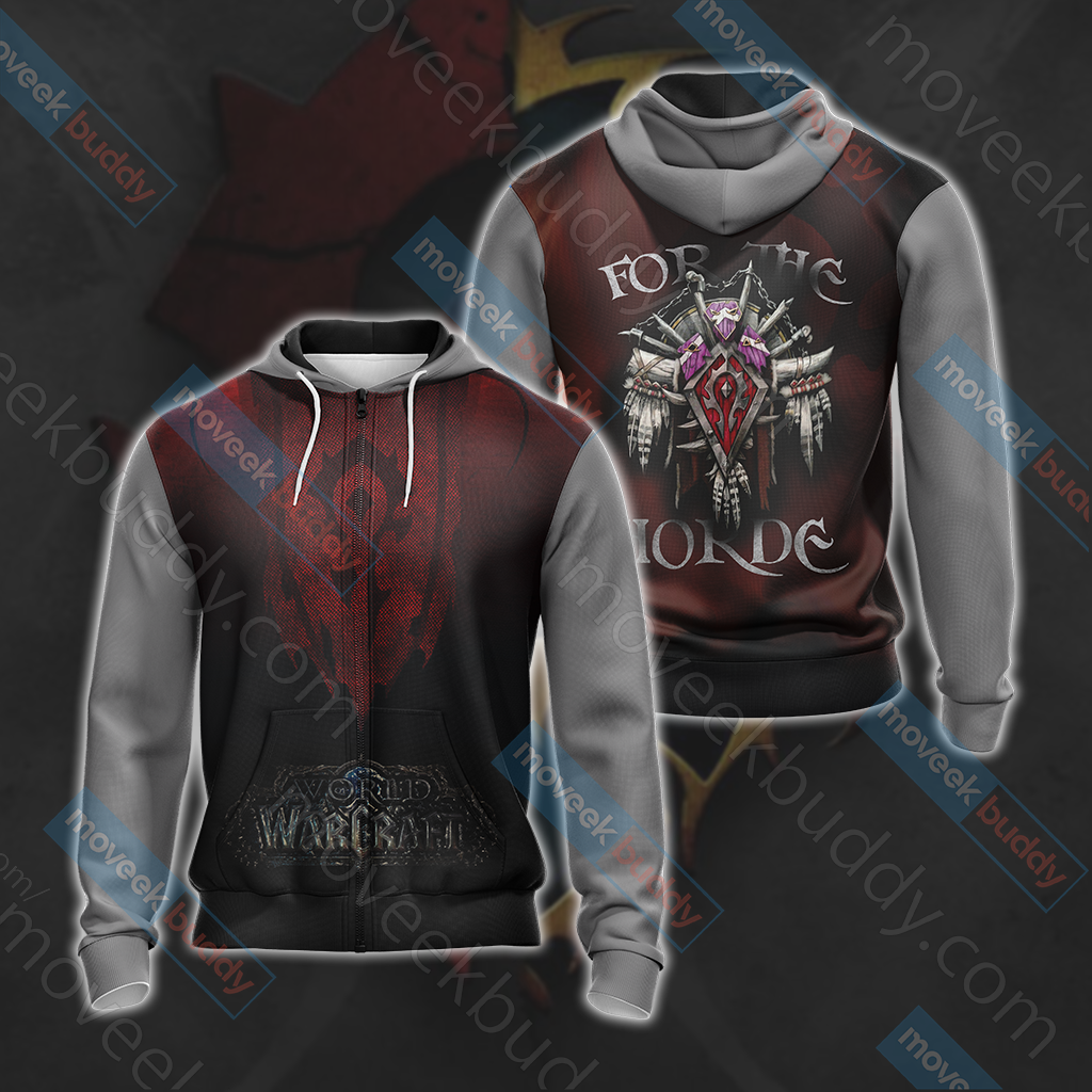 World Of Warcraft For The Horde Unisex 3D T-shirt