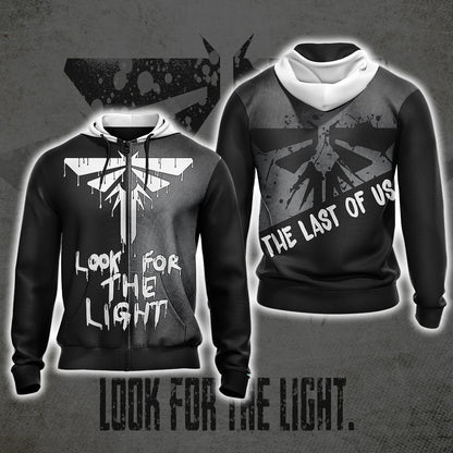 The Last of Us - Look For The Light New Look Unisex 3D T-shirt Zip Hoodie