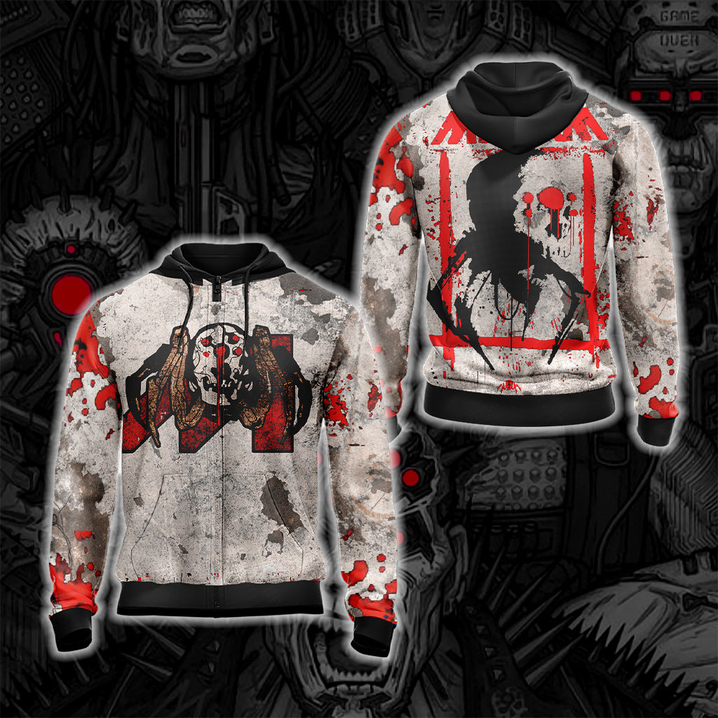 Cyberpunk 2077 - Maelstrom Gang Unisex 3D T-shirt Zip Hoodie