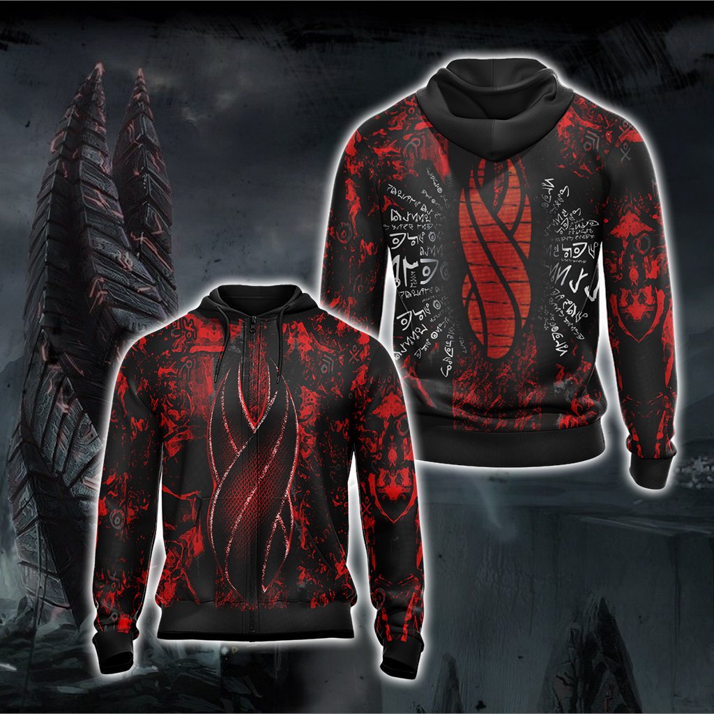 Dead Space - Red Marker New Version Unisex 3D T-shirt Zip Hoodie