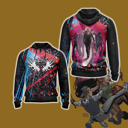 Buffy the Vampire Slayer New Unisex 3D T-shirt Zip Hoodie