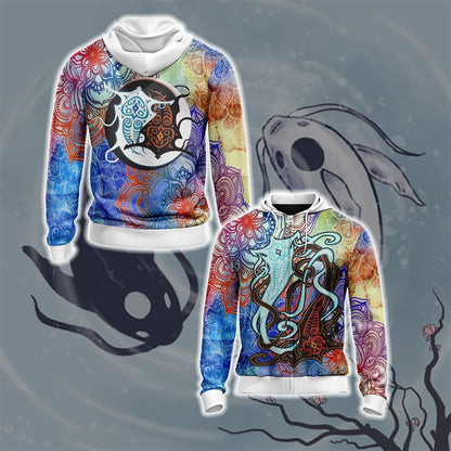 Legend Of Korra - Raava and Vaatu Unisex 3D T-shirt