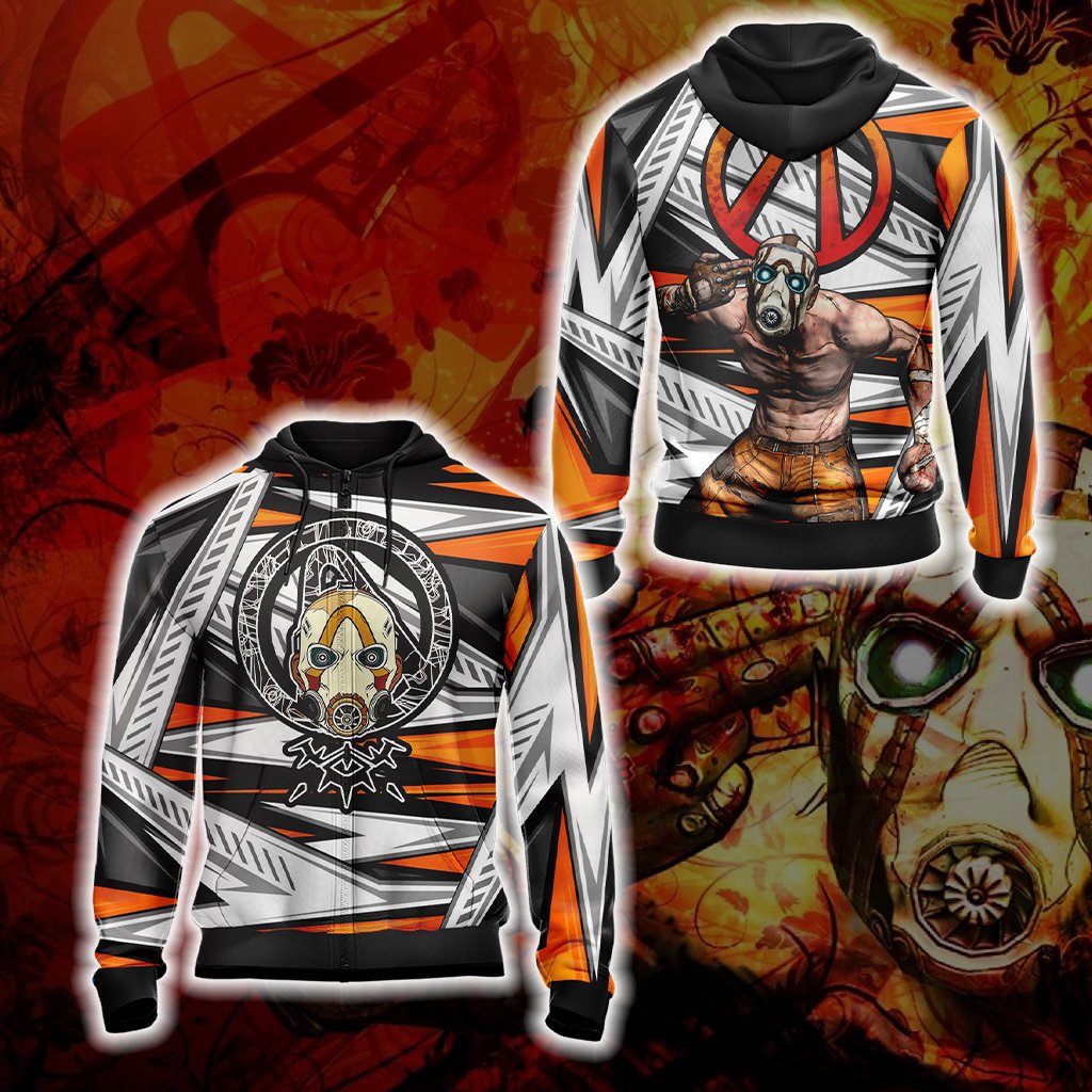 Borderlands 3 Unisex 3D T-shirt Zip Hoodie