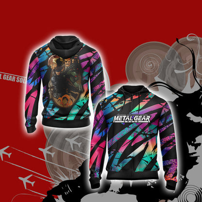Metal Gear New Version Unisex 3D T-shirt Hoodie