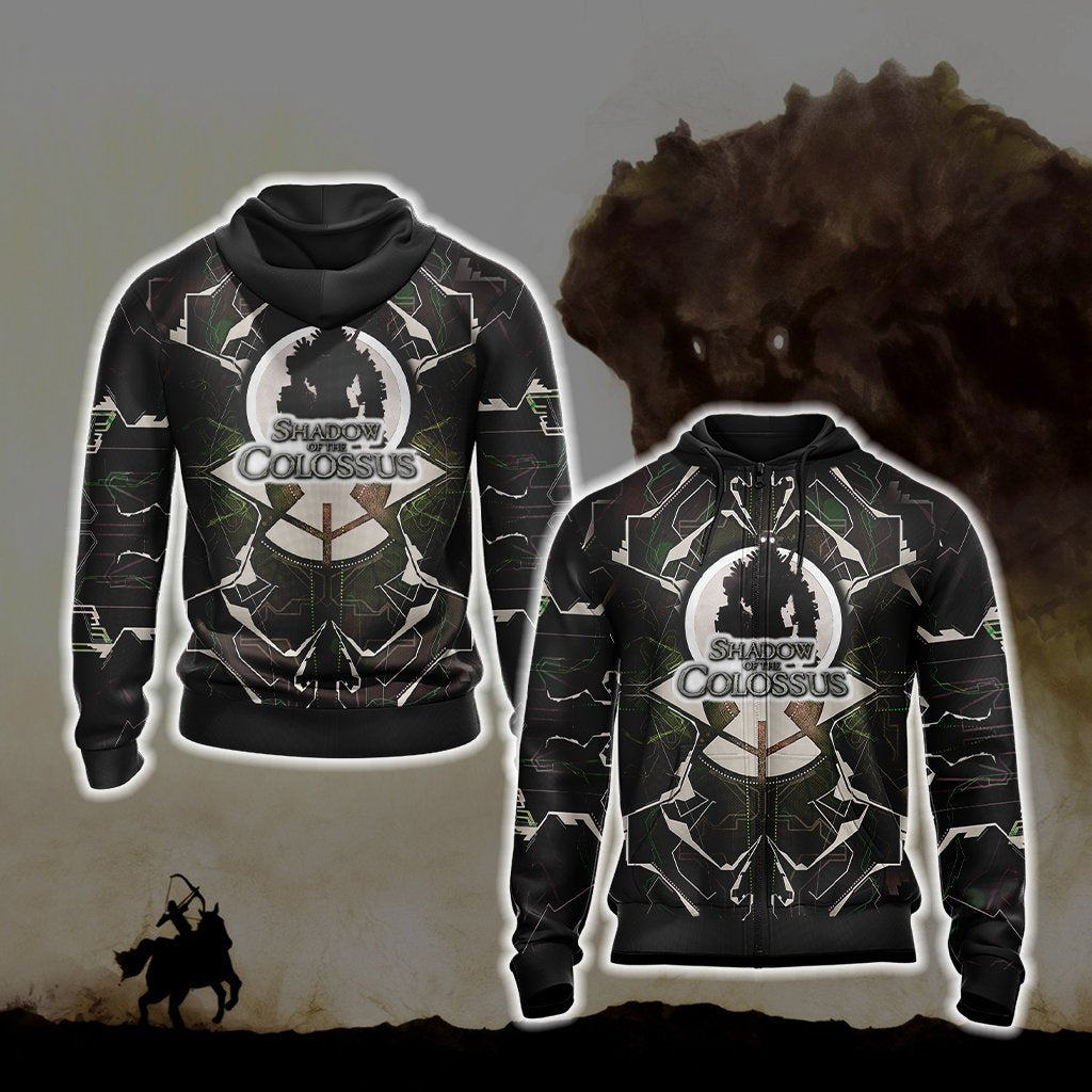 Shadow Of The Colossus - Sigil Unisex 3D T-shirt Zip Hoodie