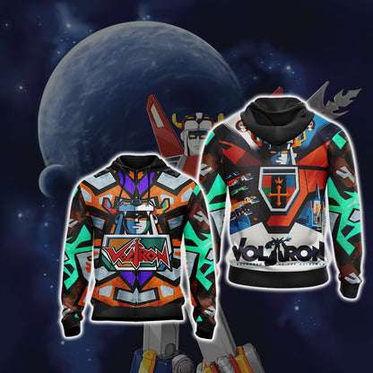 Voltron: Legendary Defender New Version Unisex 3D T-shirt