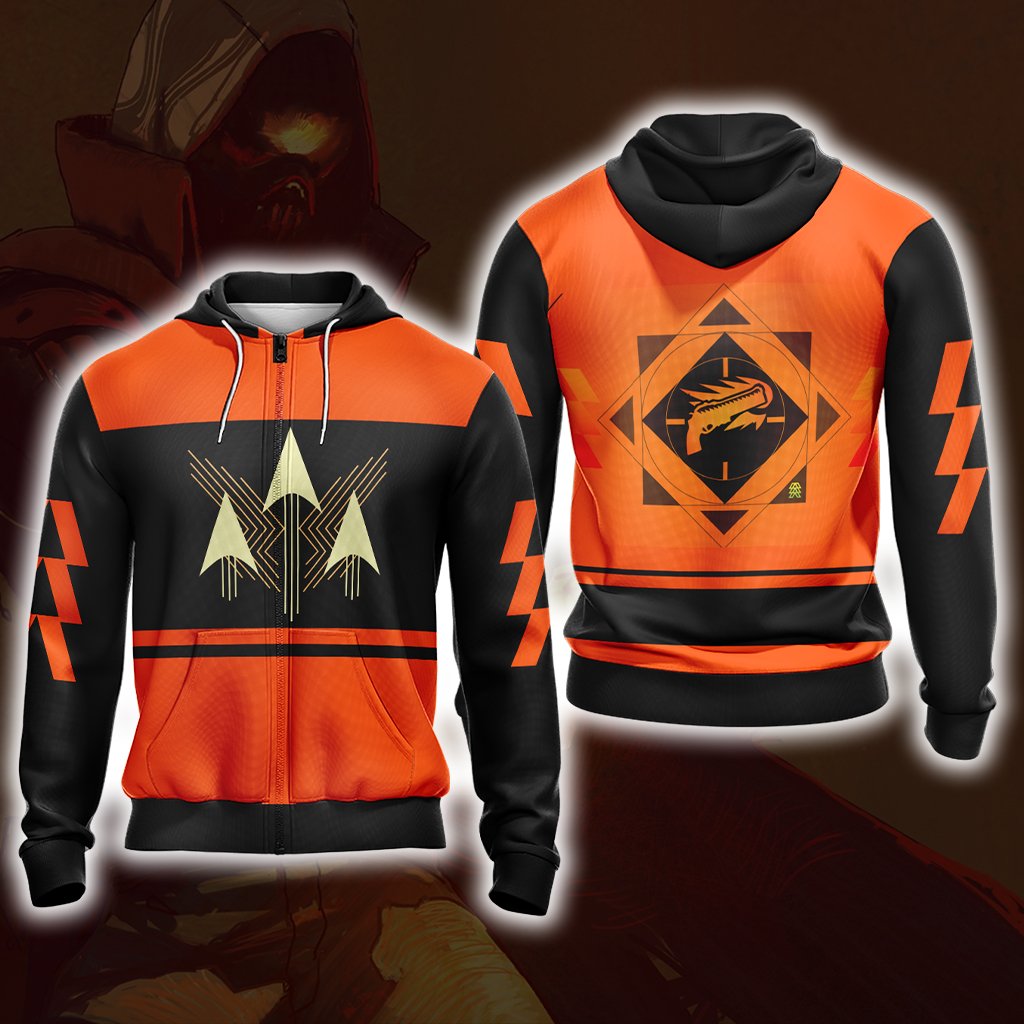 Destiny 2 Gunslinger New Version 2020 Unisex 3D T-shirt Zip Hoodie