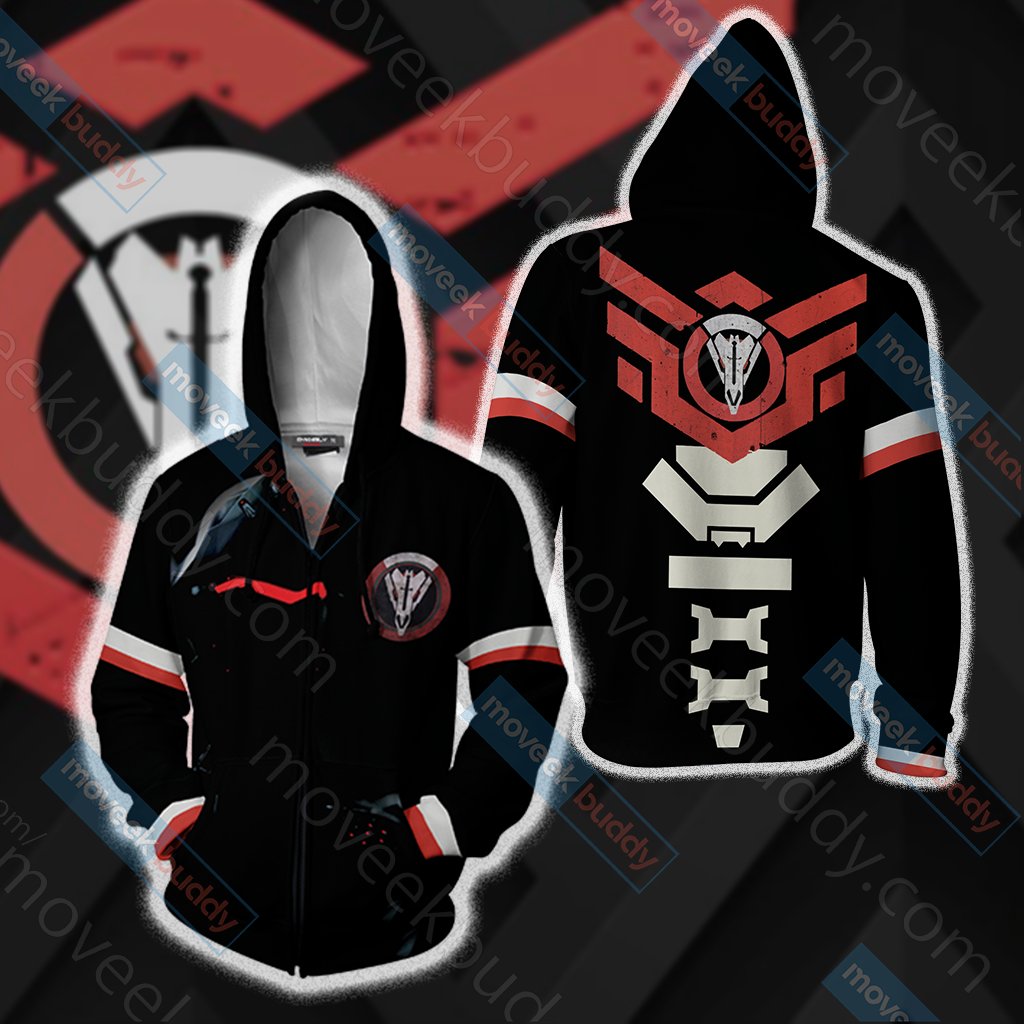 Overwatch - Blackwatch Unisex 3D T-shirt Zip Hoodie
