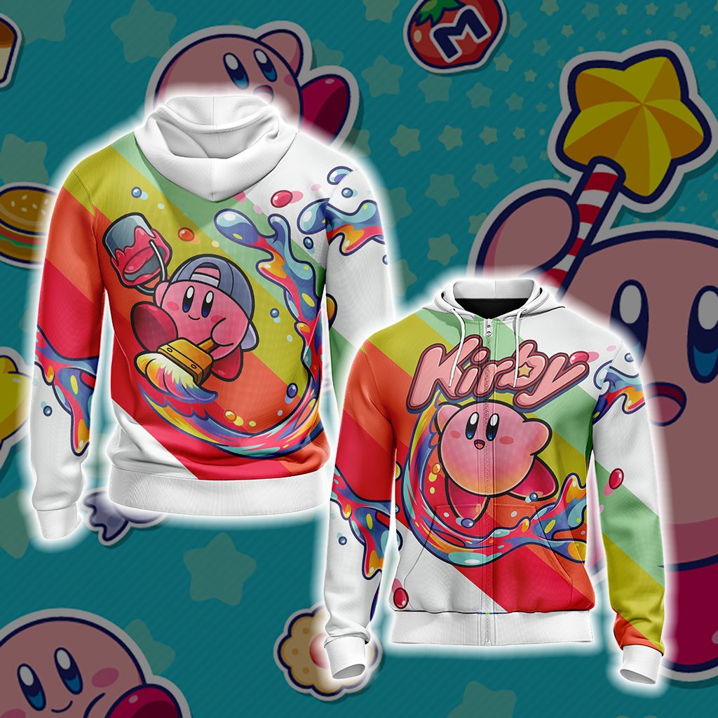 Kirby - Robobot Armor New Unisex 3D T-shirt Zip Hoodie