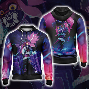 Splatoon - Akali Unisex 3D T-shirt