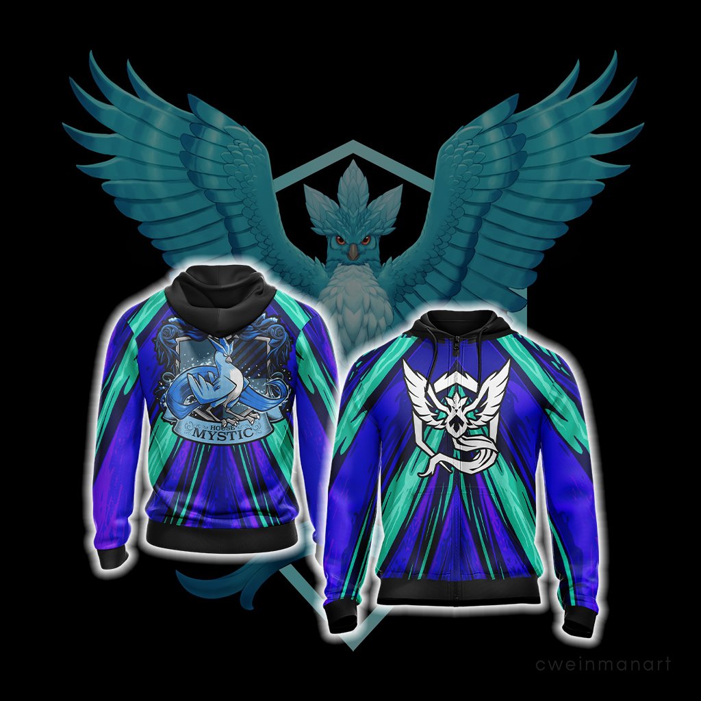 House Mystic Unisex 3D T-shirt Zip Hoodie