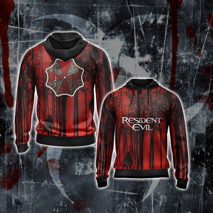 Resident Evil 4 New Style Unisex 3D T-shirt Zip Hoodie