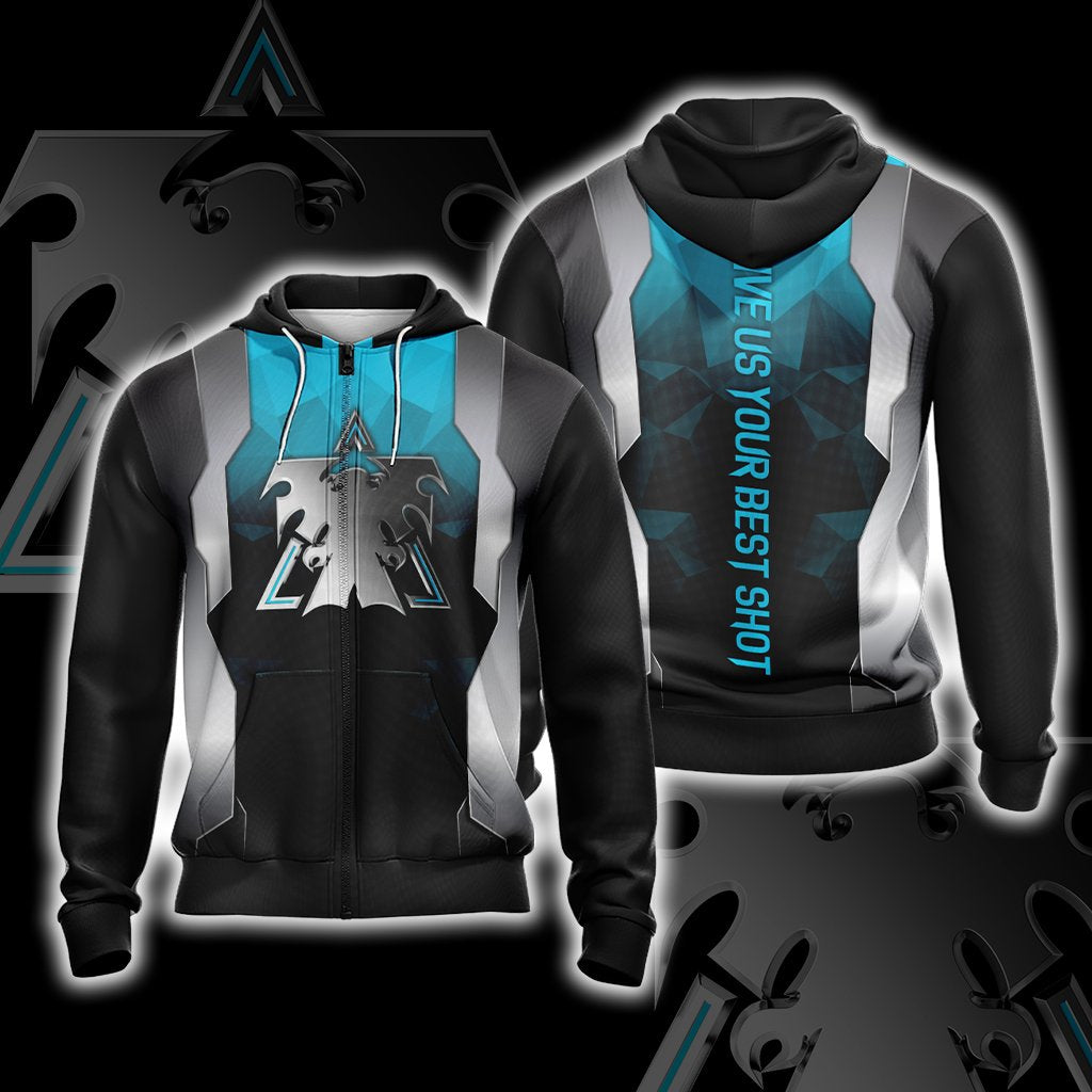 StarCraft - Terran New Unisex 3D T-shirt Zip Hoodie