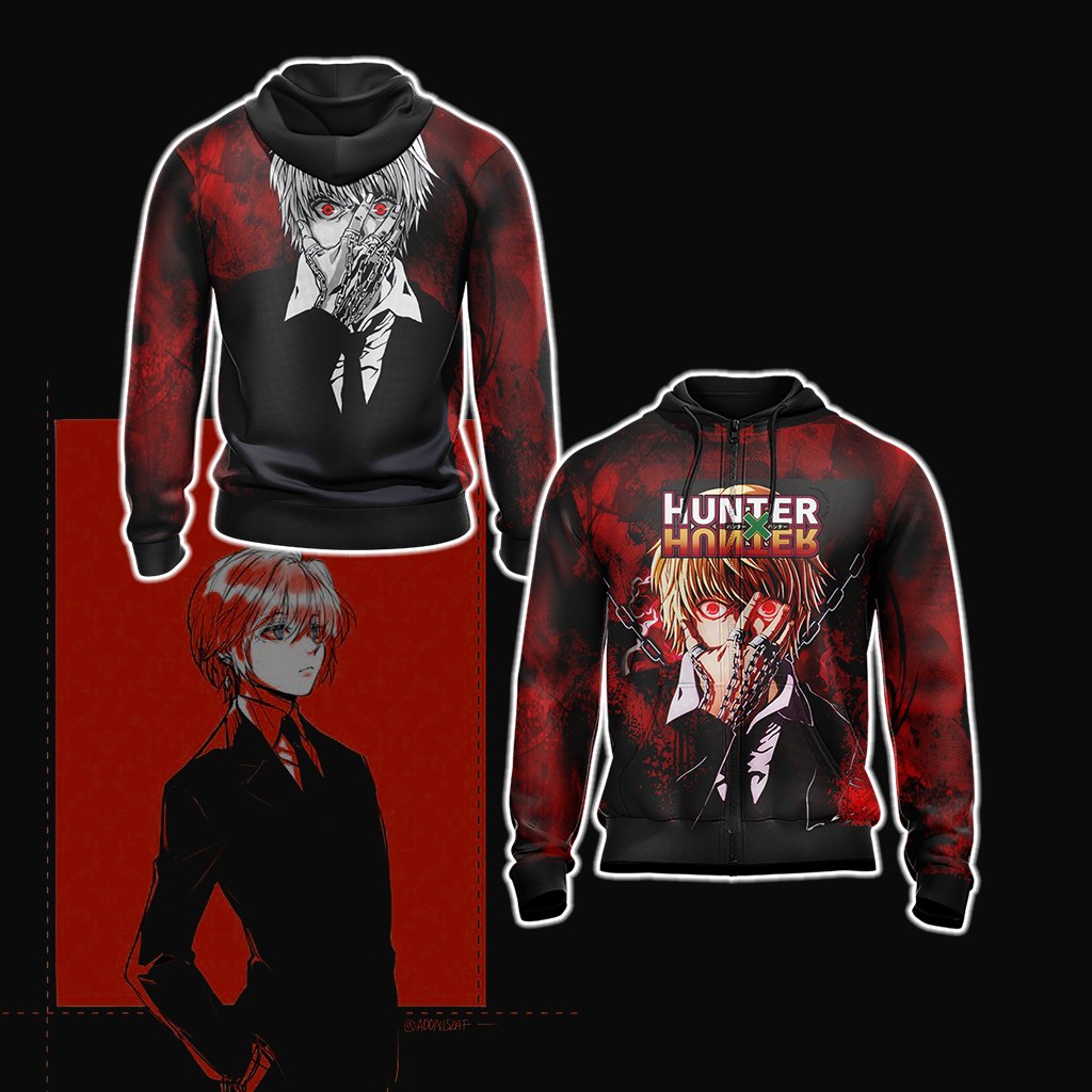 Hunter x Hunter - Kurapica Unisex 3D T-shirt Zip Hoodie