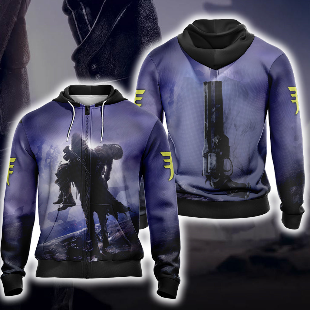 Destiny 2: Forsaken New Unisex 3D T-shirt Zip Hoodie