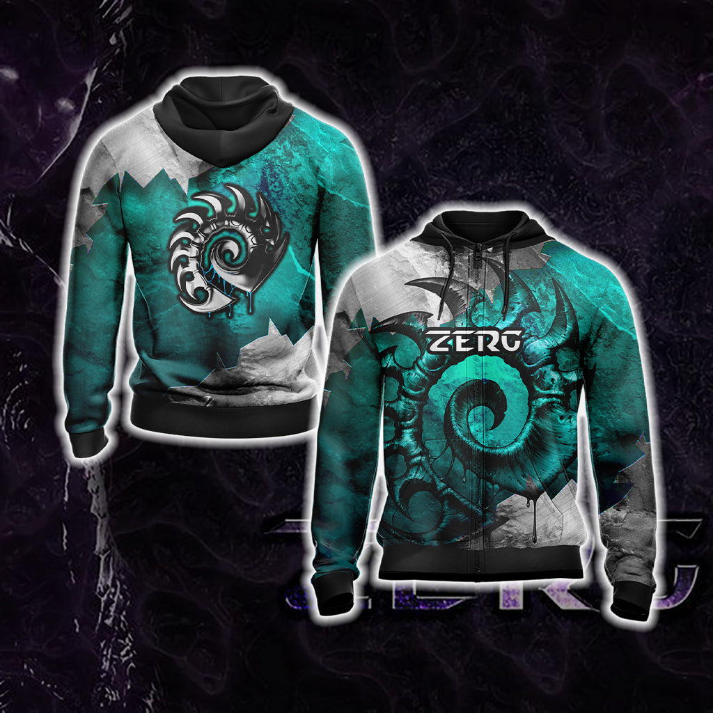 StarCraft - Zerg New Unisex 3D T-shirt Zip Hoodie