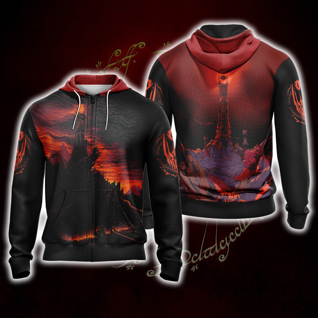 Lord Of The Ring New Look Unisex 3D T-shirt Zip Hoodie