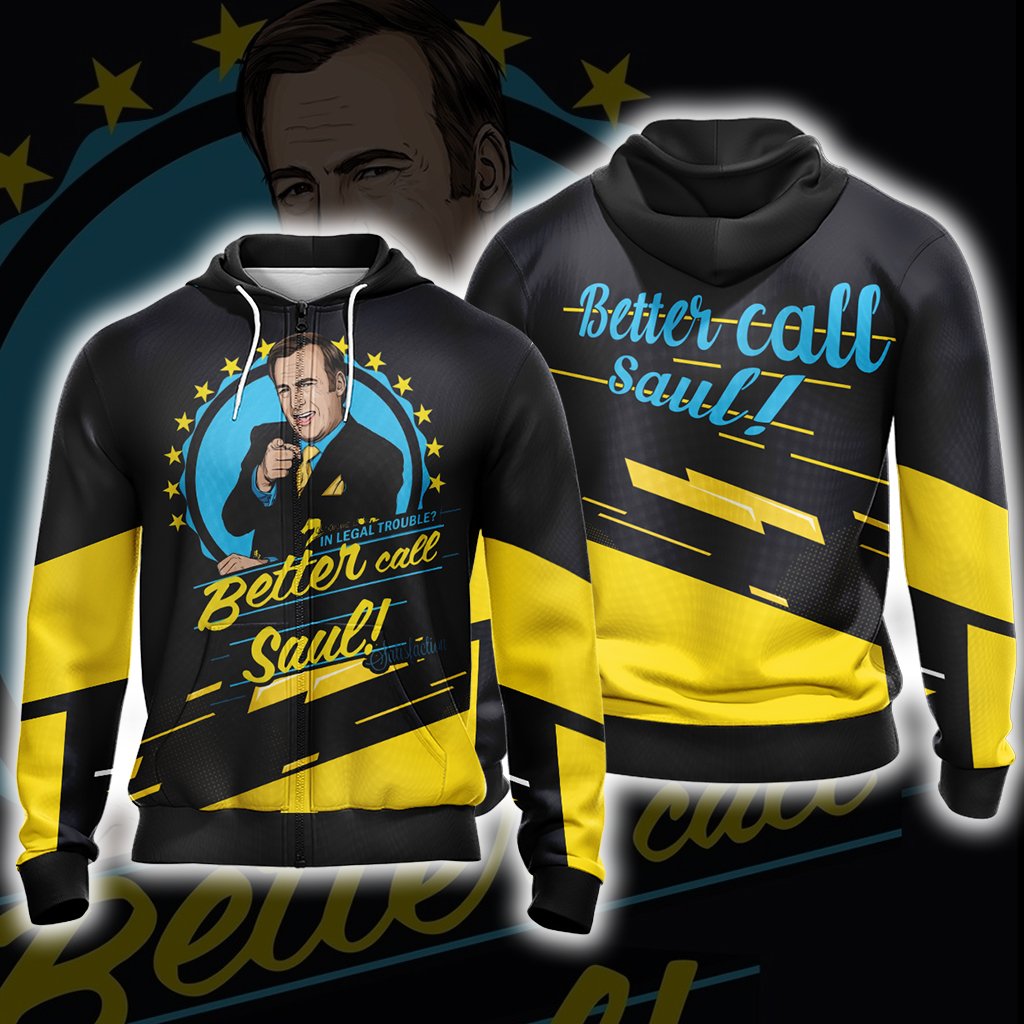 Better Call Saul (TV series) Unisex 3D T-shirt Zip Hoodie