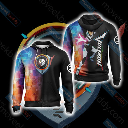 Voltron: Legendary Defender - Shiro Unisex 3D T-shirt Zip Hoodie
