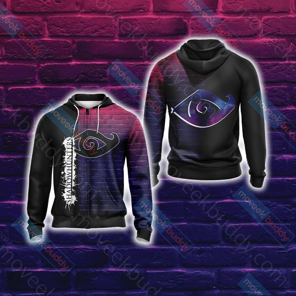 Shadowhunters - Voyance Unisex 3D T-shirt Zip Hoodie