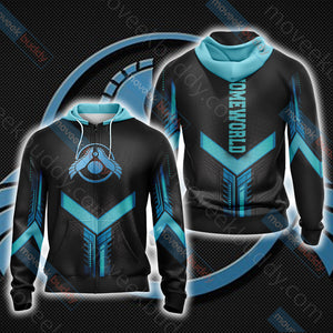 Homeworld Unisex 3D T-shirt Zip Hoodie XS 