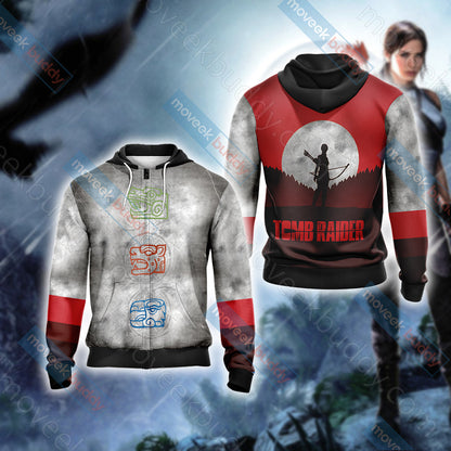 Tomb Raider - Shadow of the Tomb Raider Unisex 3D T-shirt Zip Hoodie