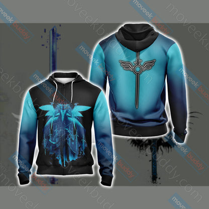 Devil May Cry - Dante Unisex 3D T-shirt Zip Hoodie