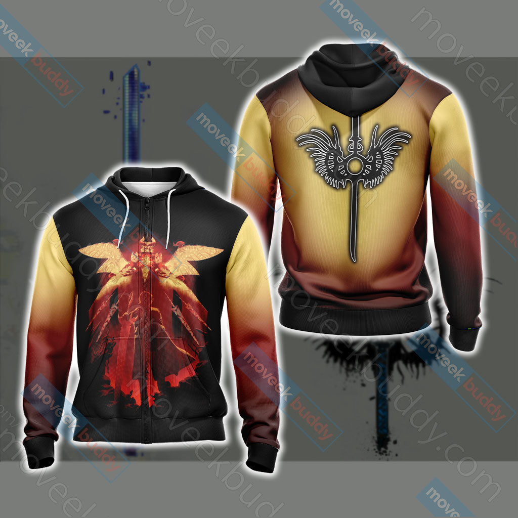Devil May Cry - Vergil Unisex 3D T-shirt Zip Hoodie