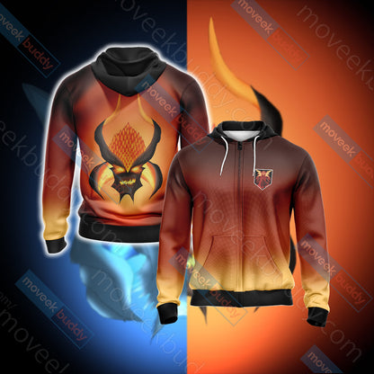 Devil May Cry - Dante Sin Devil Trigger Unisex 3D T-shirt Zip Hoodie