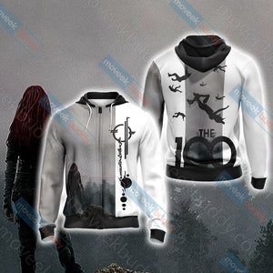 The 100 New Unisex 3D T-shirt Zip Hoodie XS 