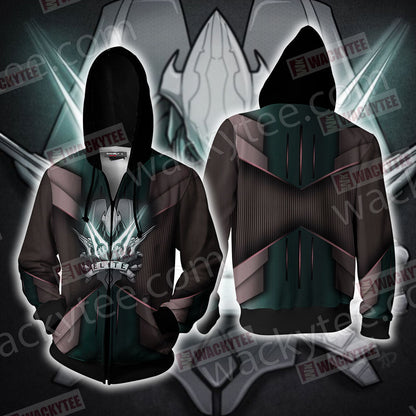Halo - Elite Unisex 3D T-shirt Zip Hoodie