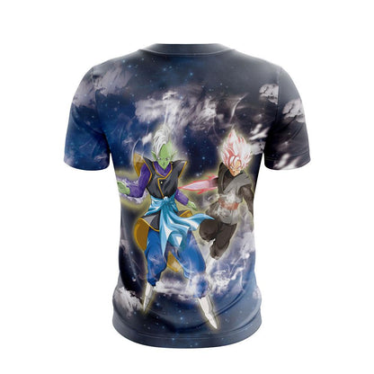 Zamasu (Goku Black) Dragon Ball Unisex 3D T-shirt