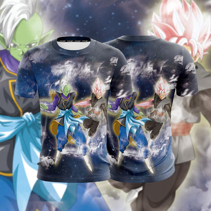 Zamasu (Goku Black) Dragon Ball Unisex 3D T-shirt