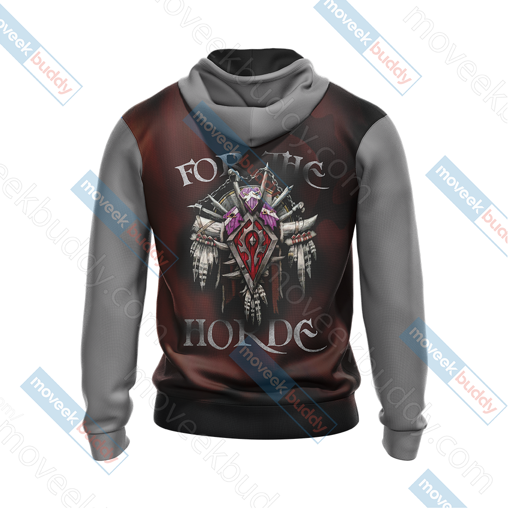 World Of Warcraft For The Horde Unisex 3D T-shirt