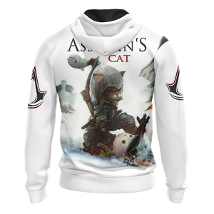 Assassin's Creed III-IV Cat Unisex 3D T-shirt   